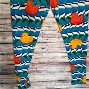 LuLaRoe RUBBER DUCKIE leggings
